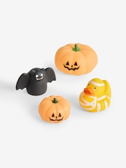 Set of 4 Multi Light Up Pumpkin and Friends Halloween Bath Buddies - Image 4 of 4