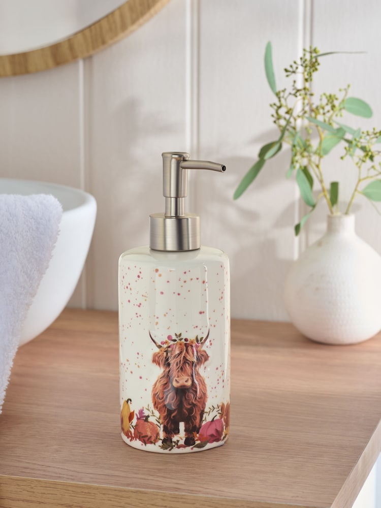 Multi Autumn Hamish Soap Dispenser - Image 2 of 2