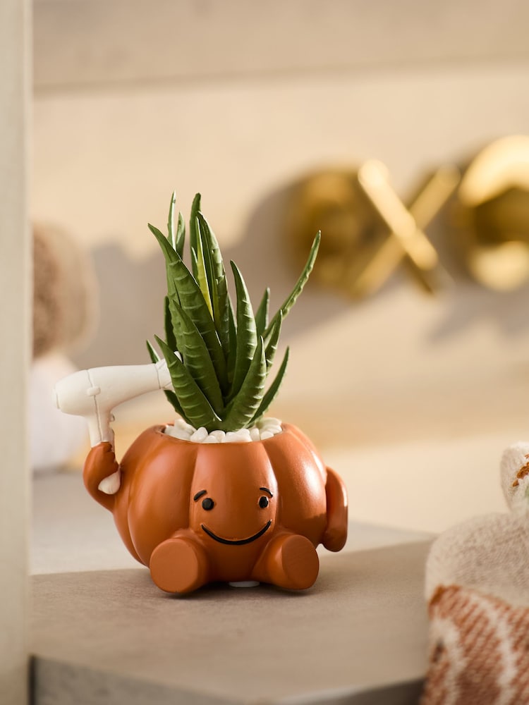 Artificial Plant Pumpkin Spa Ornament - Imagen 1 de 4 Artificial Plant Pumpkin Spa Ornament - Imagen 1 de 4