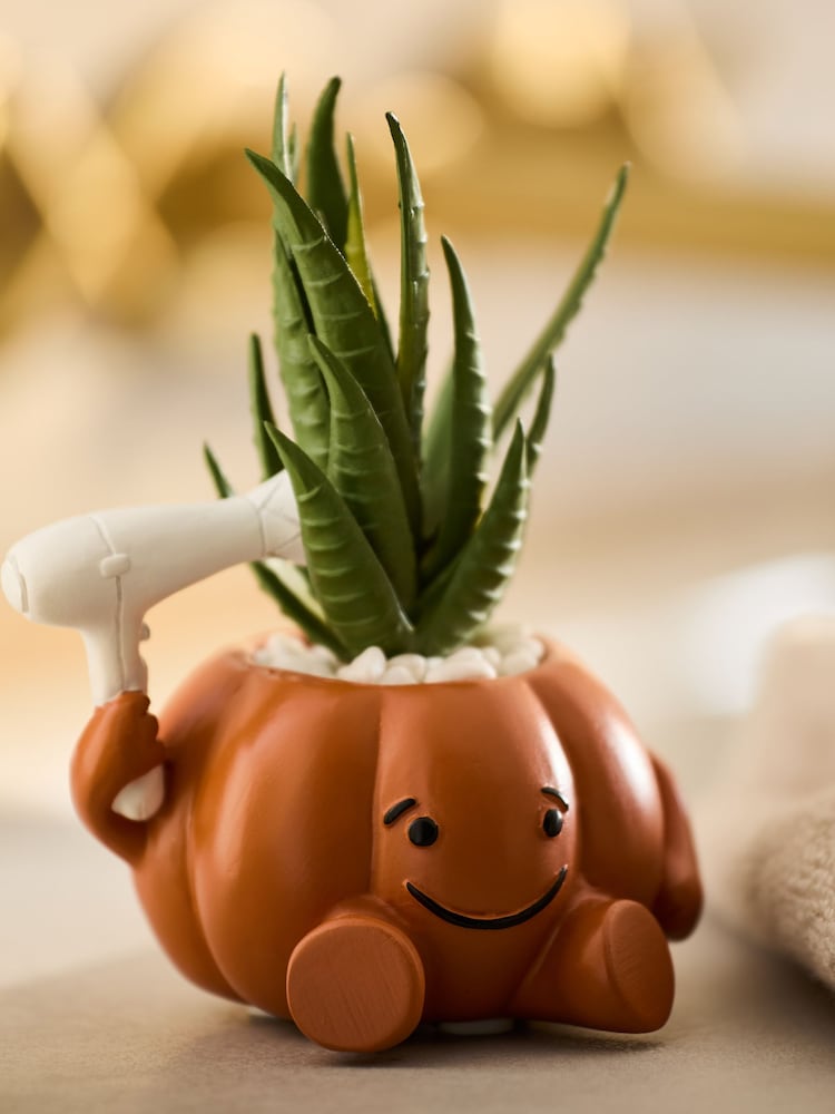 Artificial Plant Pumpkin Spa Ornament - Imagen 2 de 4 Artificial Plant Pumpkin Spa Ornament - Imagen 2 de 4