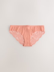 Neutral Brazilian No VPL Lace Back Briefs 5 Pack - Image 9 of 12