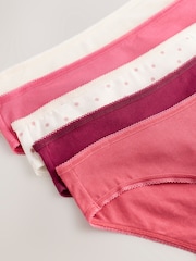 Berry Pink Bikini Rich Knickers 5 Pack - Image 11 of 11
