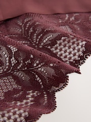 Neutrale Farbe - Nahtlose Slips mit Spitzenrückseite im 5er-Pack - Bild 11 von 11