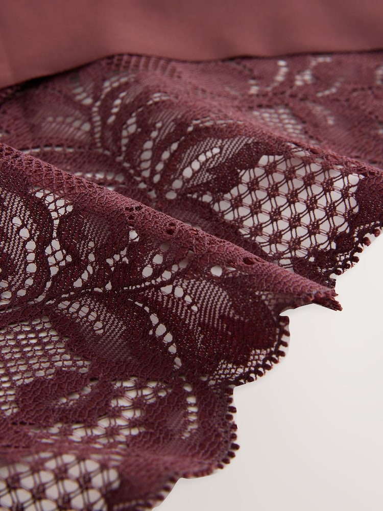 Neutrale Farbe - Nahtlose Slips mit Spitzenrückseite im 5er-Pack - Bild 11 von 11 Neutrale Farbe - Nahtlose Slips mit Spitzenrückseite im 5er-Pack - Bild 11 von 11