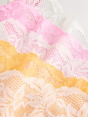 Estampa tropical - No VPL Pacote de sem Briefs 5 renda - Imagem 10 de 12