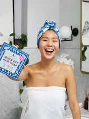Dock & Bay Serene Songbird Wrap Quick Dry Waffle Hair Towel - Image 2 of 6