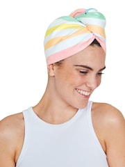 Dock & Bay Unicorn Waves Hair Wrap Quick Dry Hair Towel Suede - Image 4 of 6