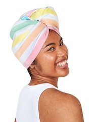 Dock & Bay Unicorn Waves Hair Wrap Quick Dry Hair Towel Suede - Image 5 of 6