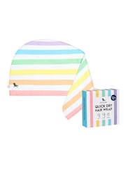 Dock & Bay Unicorn Waves Hair Wrap Quick Dry Hair Towel Suede - Image 6 of 6
