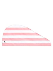 Dock & Bay Malibu Pink Wrap Quick Dry Suede Hair Towel - Image 3 of 6
