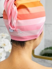 Dock & Bay Miami Sorbet Hair Wrap Quick Dry Hair Towel Suede - Image 4 of 6