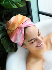 Dock & Bay Miami Sorbet Hair Wrap Quick Dry Hair Towel Suede - Image 5 of 6