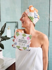 Dock & Bay Desert Dreams Wrap Quick Dry Waffle Hair Towel - Image 1 of 6