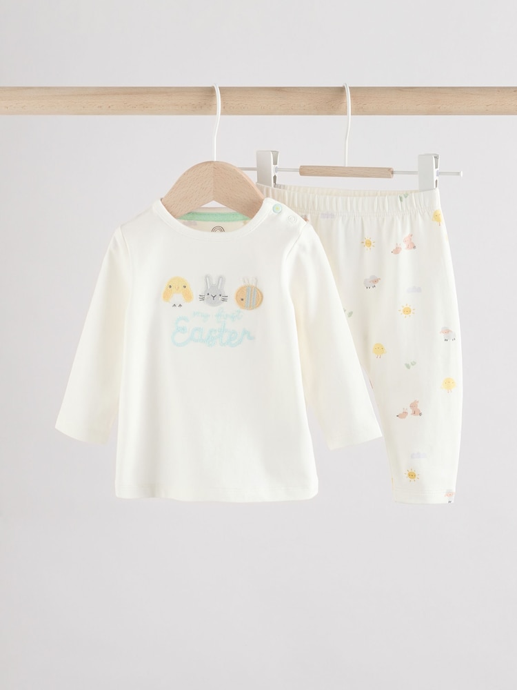 Mi primera Semana Santa - Conjunto de 2 piezas de camisetas y leggings para bebé (0 meses a 2 años) - Imagen 1 de 12