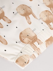 Neutro con conejito - Conjunto de 2 piezas de camisetas y leggings para bebé (0 meses a 2 años) - Imagen 11 de 11