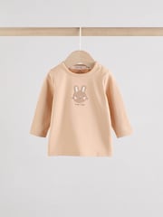 Neutro con conejito - Conjunto de 2 piezas de camisetas y leggings para bebé (0 meses a 2 años) - Imagen 3 de 11
