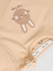 Neutro con conejito - Conjunto de 2 piezas de camisetas y leggings para bebé (0 meses a 2 años) - Imagen 9 de 11