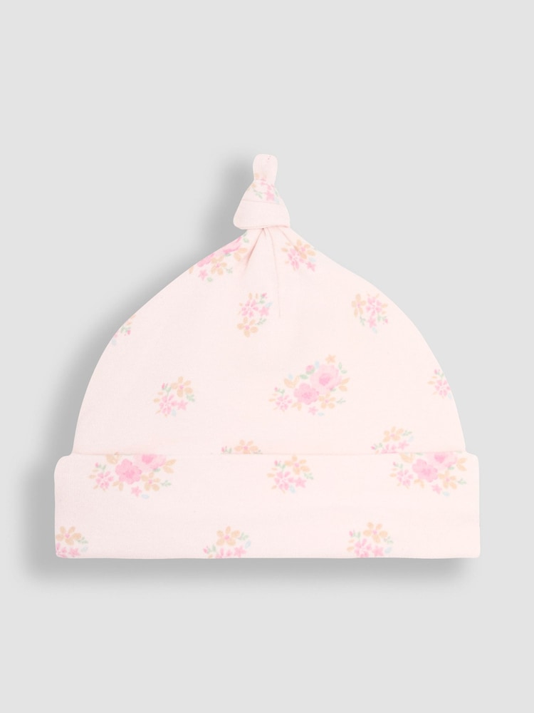 JoJo Maman Bébé Baby Print Hat - Image 3 of 3