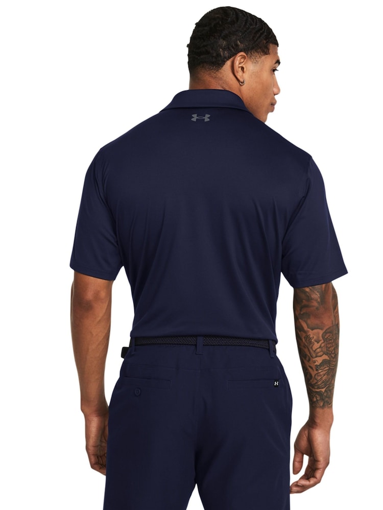 Under Armour Navy Golf T2G Polo Shirt - Image 2 of 4