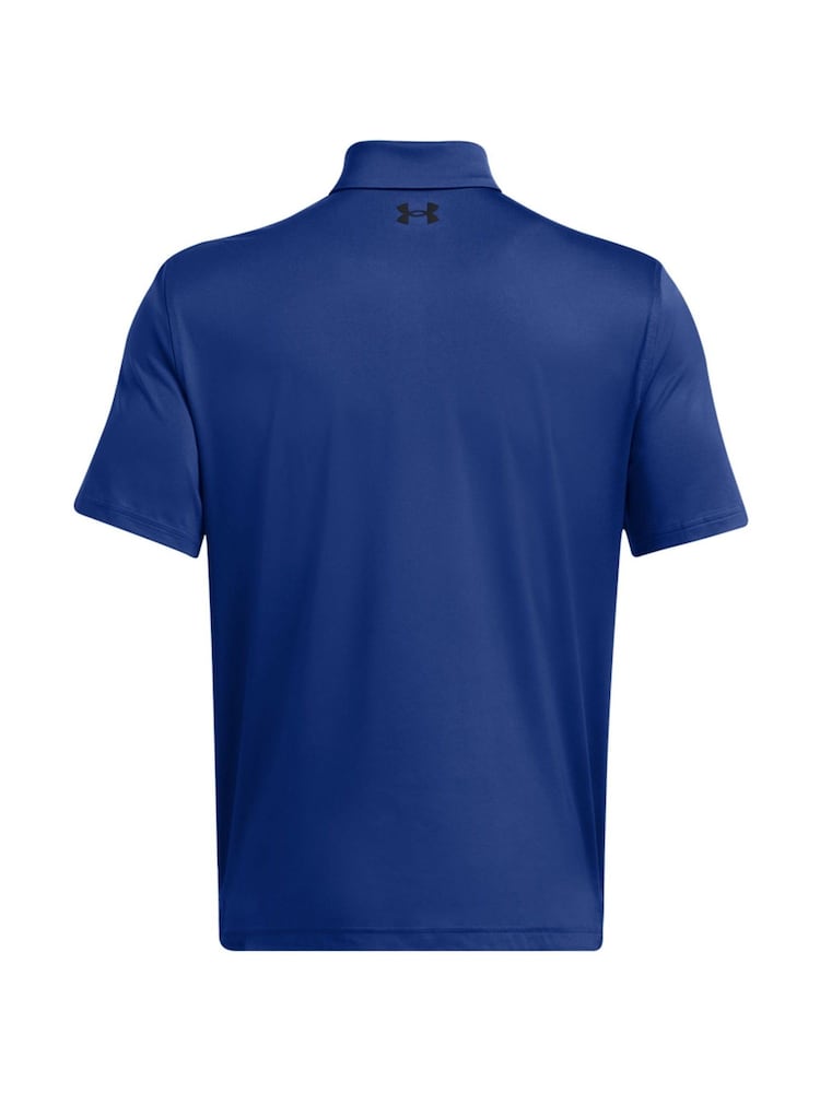 Under Armour Dark Blue Golf T2G Polo Shirt - Image 4 of 4