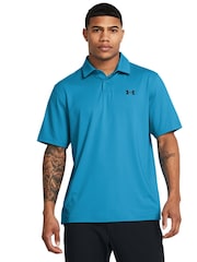 Under Armour Bright Blue Golf T2G Polo Shirt - Image 1 of 4