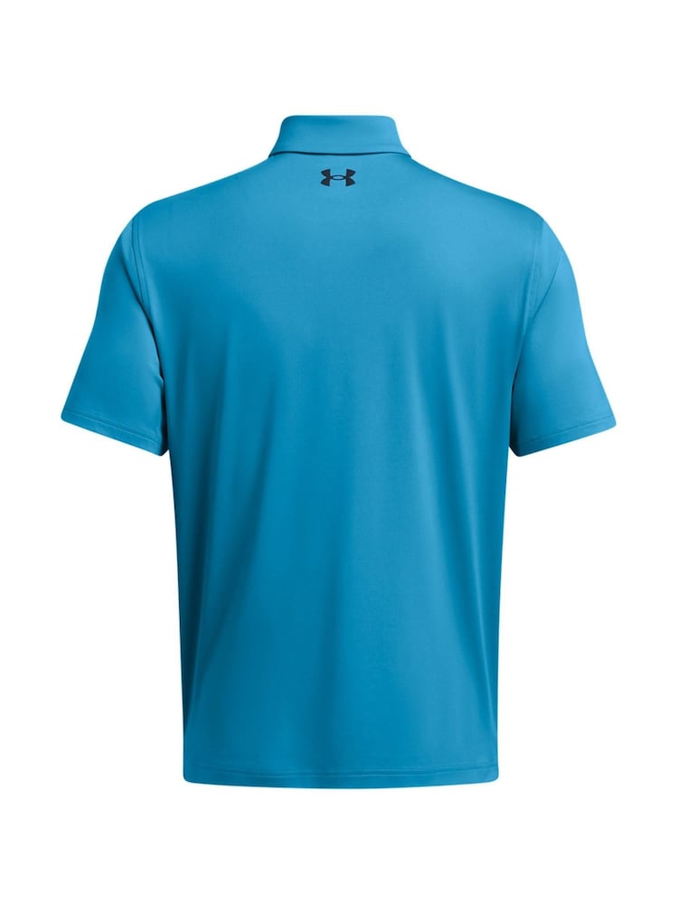 Under Armour Bright Blue Golf T2G Polo Shirt - Image 4 of 4