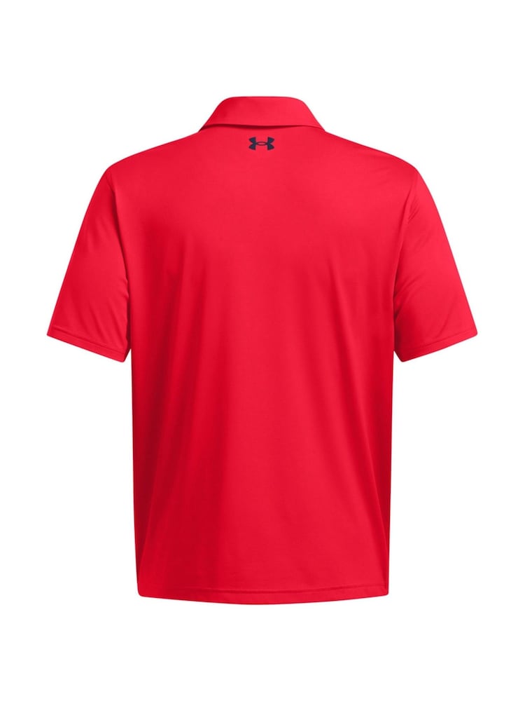 Under Armour Red Golf T2G Polo Shirt - Image 4 of 4