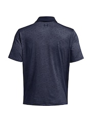 Under Armour Navy Golf T2G Printed Polo Shirt - Image 5 of 5