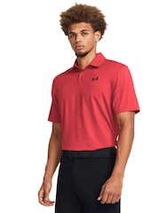 Under Armour Burnt Orange Golf T2G Polo Shirt - Image 1 of 4