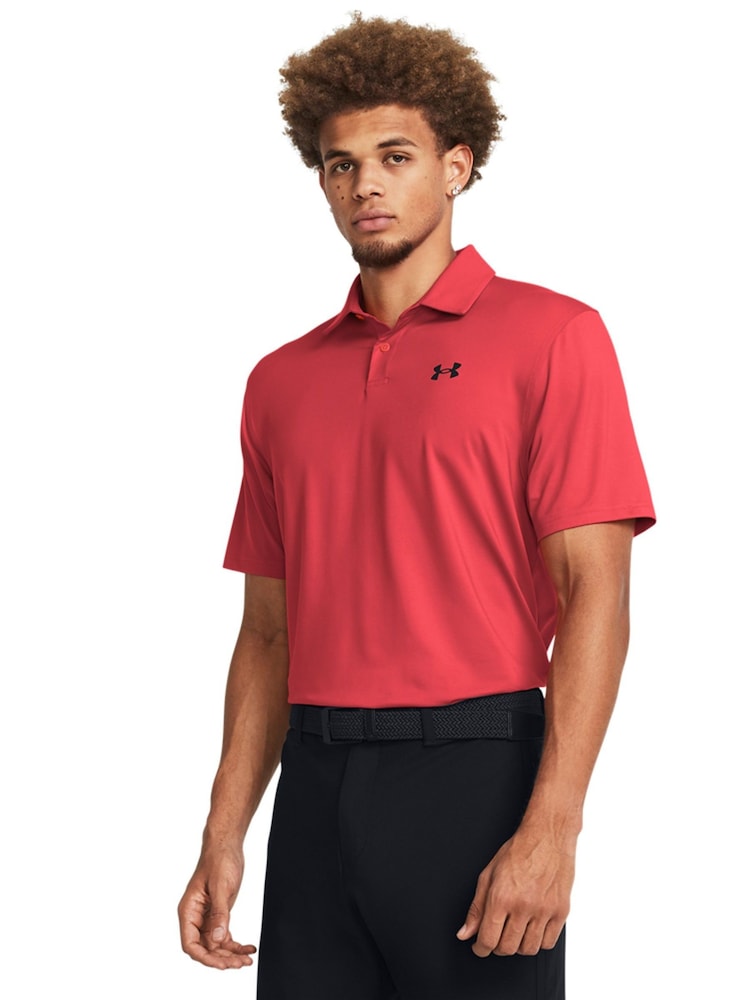 Under Armour Burnt Orange Golf T2G Polo Shirt - Image 1 of 4