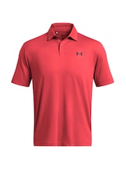 Under Armour Burnt Orange Golf T2G Polo Shirt - Image 3 of 4