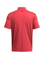 Under Armour Burnt Orange Golf T2G Polo Shirt - Image 4 of 4