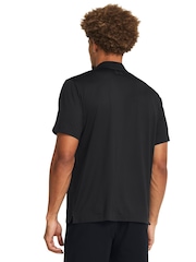 Under Armour Black Golf Payoff 3.0 Dash Polo Shirt - Image 2 of 5