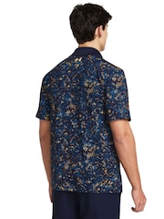 Under Armour Navy Golf T2G Printed Polo Shirt - Image 2 of 4