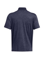 Under Armour Dark Blue Golf T2G Printed Polo Shirt - Image 5 of 5