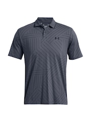 Under Armour Grey Golf Isochill Edge Polo Shirt - Image 4 of 5