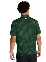 Under Armour Dark Green Golf Playoff 3.0 Printed Polo Shirt - Image 2 of 4