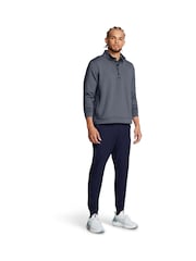 Under Armour Dark Grey Drive Quarter Zip Sweatshirt - Image 3 of 5