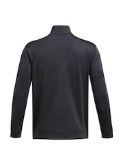 Under Armour Black Drive Quarter Zip Sweatshirt - Image 4 of 4