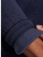 Under Armour Navy Drive Storm Quarter Zip Sweatshirt - Image 3 of 5