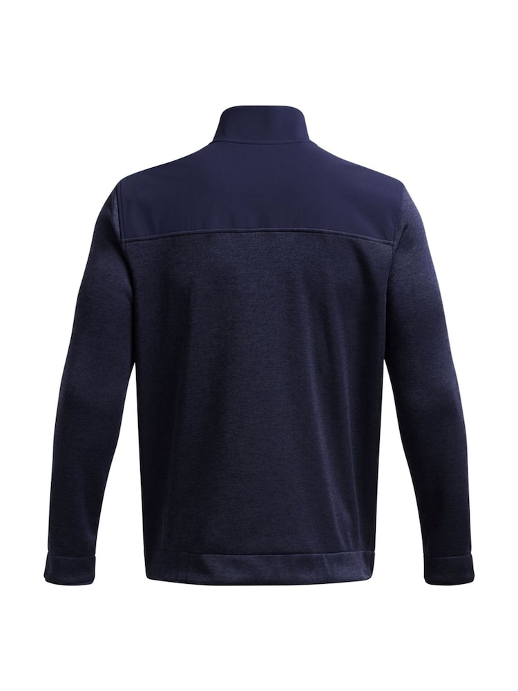 Under Armour Navy Drive Storm Quarter Zip Sweatshirt - Image 5 of 5 Under Armour Navy Drive Storm Quarter Zip Sweatshirt - Image 5 of 5