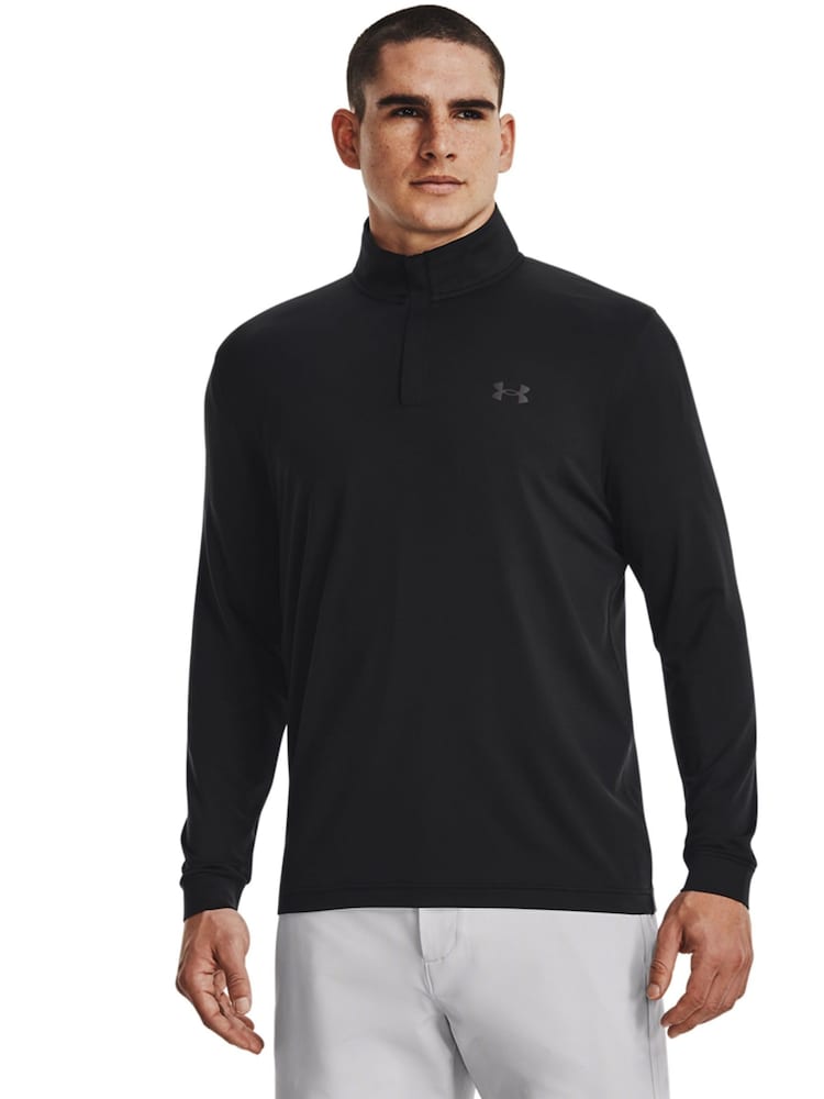 Under Armour Black Playoff Quarter Zip Sweatshirt - Image 1 of 6
