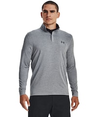 Under Armour Grey Playoff Quarter Zip Sweatshirt - Image 1 of 6