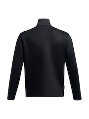 Under Armour Black/Grey Drive Pro Storm Quarter Zip Sweatshirt - Image 5 of 5