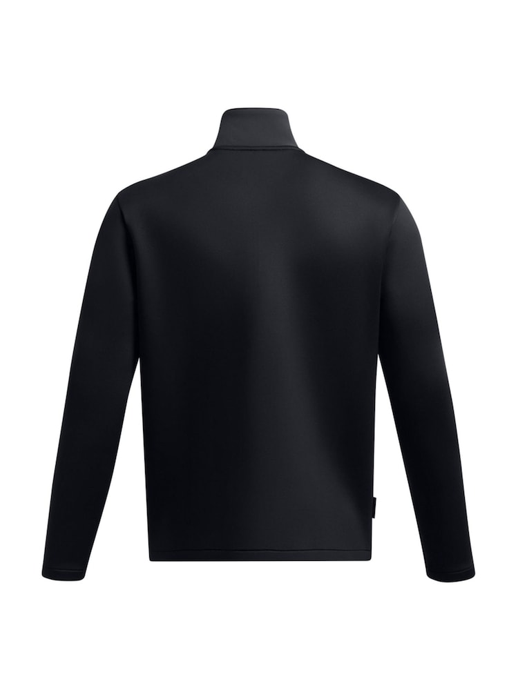 Under Armour Black/Grey Drive Pro Storm Quarter Zip Sweatshirt - Image 5 of 5