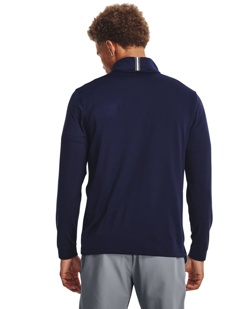Under Armour Navy Playoff Quarter Zip Sweatshirt - Image 2 of 6