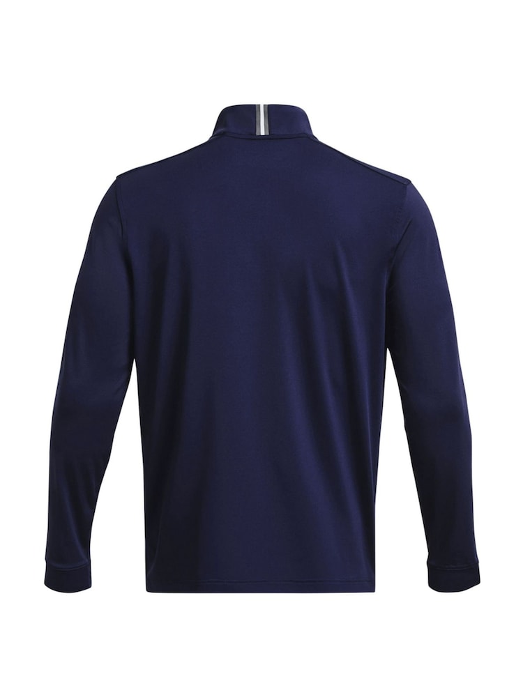 Under Armour Navy Playoff Quarter Zip Sweatshirt - Image 6 of 6