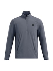 Under Armour Grey Drive Pro Storm Quarter Zip Sweatshirt - Image 5 of 6