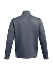 Under Armour Grey Drive Pro Storm Quarter Zip Sweatshirt - Image 6 of 6