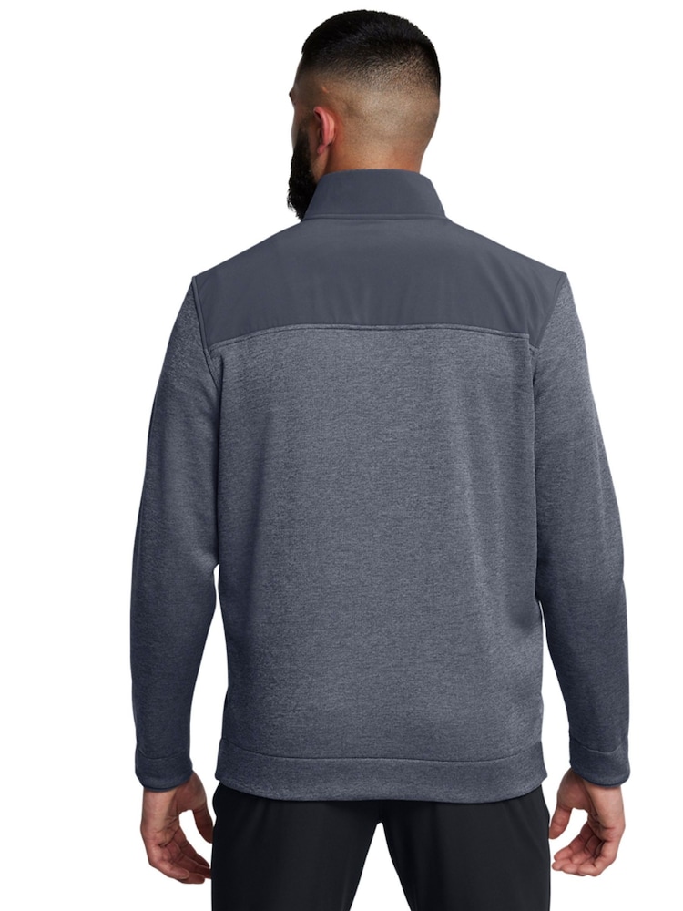 Under Armour Grey Drive Storm Quarter Zip Sweatshirt - Image 2 of 5